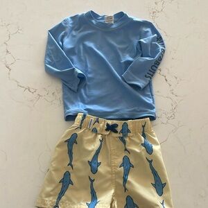 Shark Rugged butts swim- Boy 12-18 months